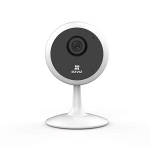 EZVIZ C1C WiFi Indoor Home Security Camera with 2 Way Talk |Full HD 1080P l Night Vision |130 Degree Wide Angle Viewing l l Supports MicroSD Card Upto 256GB, White